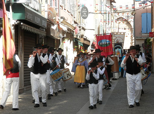 the streets of Saint-Maximin-la-Sainte-Baume