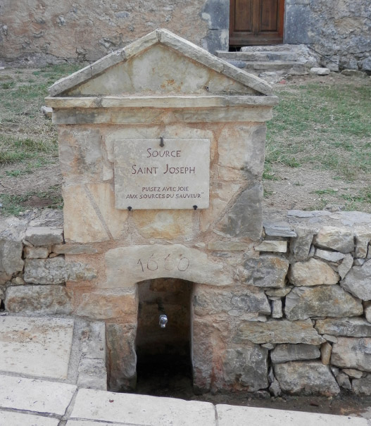 Source of St. Joseph at Monastère de St. Joseph Source of St. Joseph at Monastère de St. Joseph
